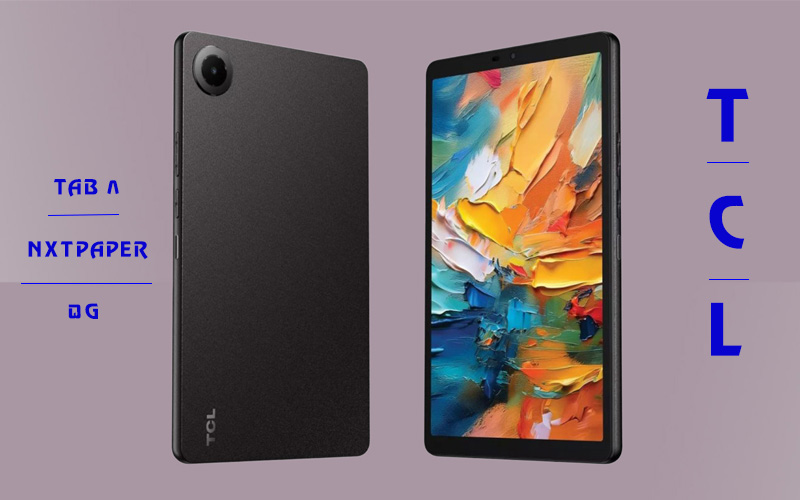 نمایشگر تبلت جدید تی‌سی‌ال شبیه کاغذ است